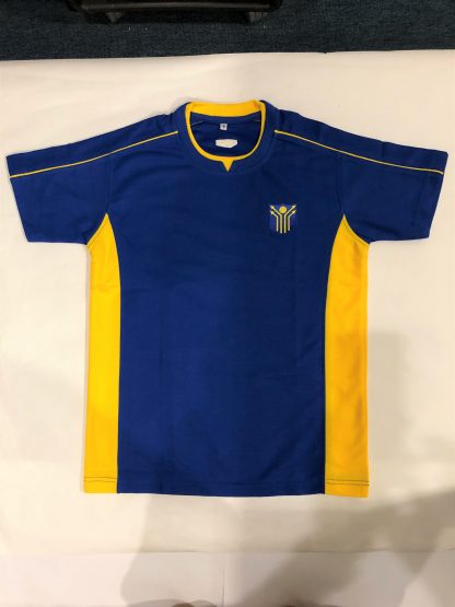PE Polo Shirt (Blue)- Yishun Town Secondary School