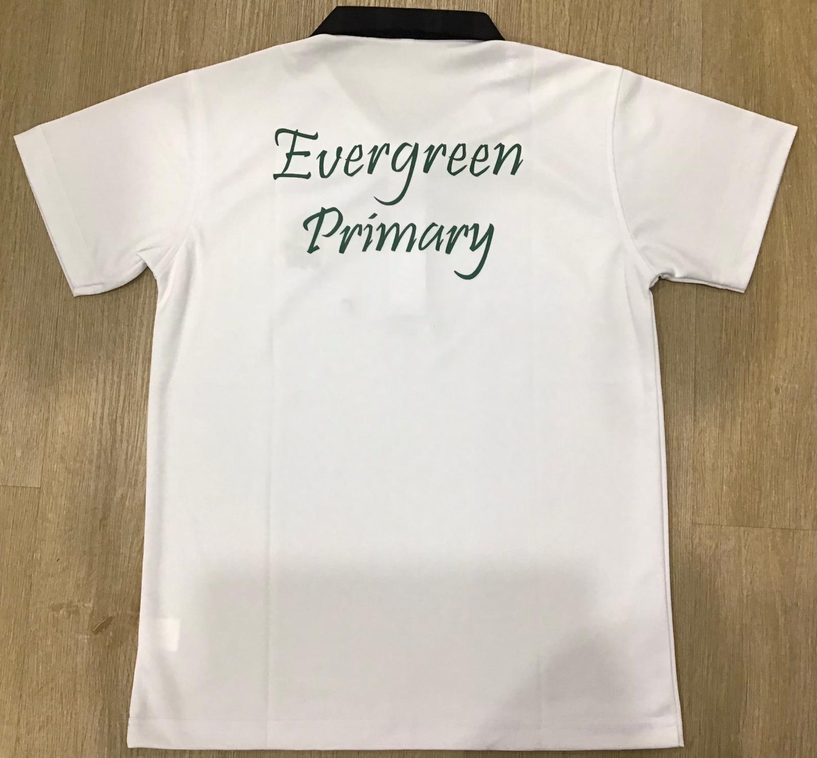 NEW 2026 PE Polo Shirt - Evergreen Primary School - Image 2